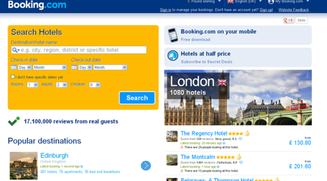 Booking Website